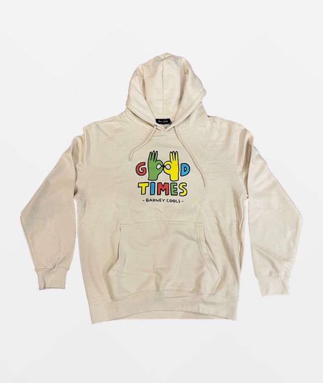 Barney Cools Good Times Sand Hoodie