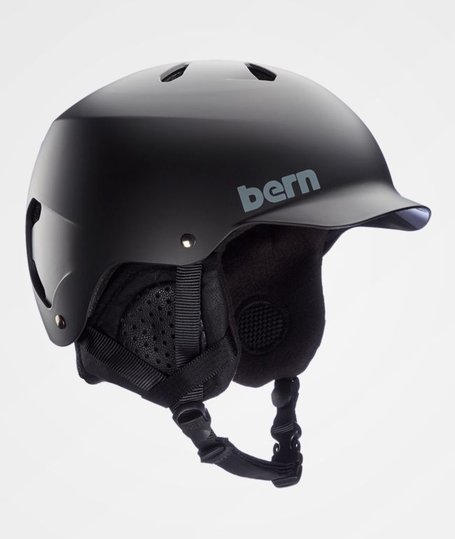 Bern Watts 8-Track Black Snowboard Helmet