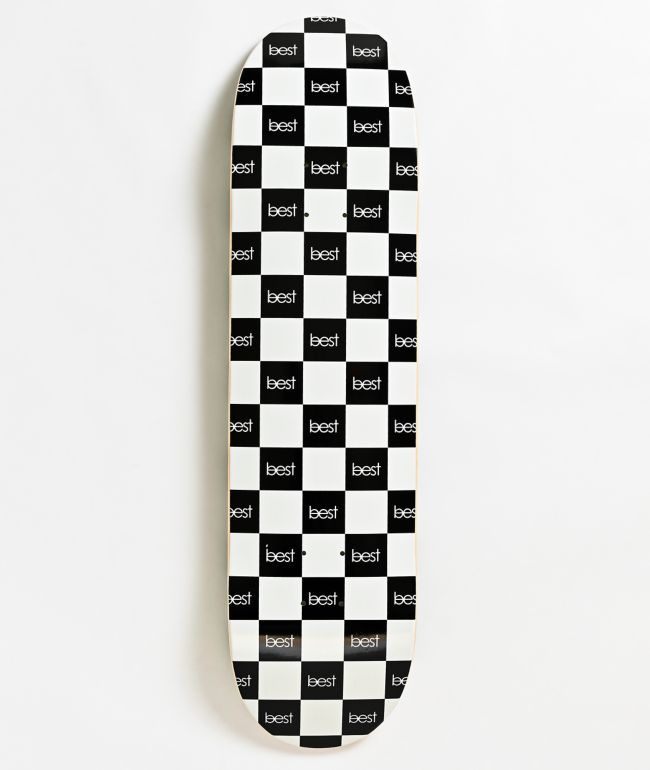 Checkered skateboard deck Clearance