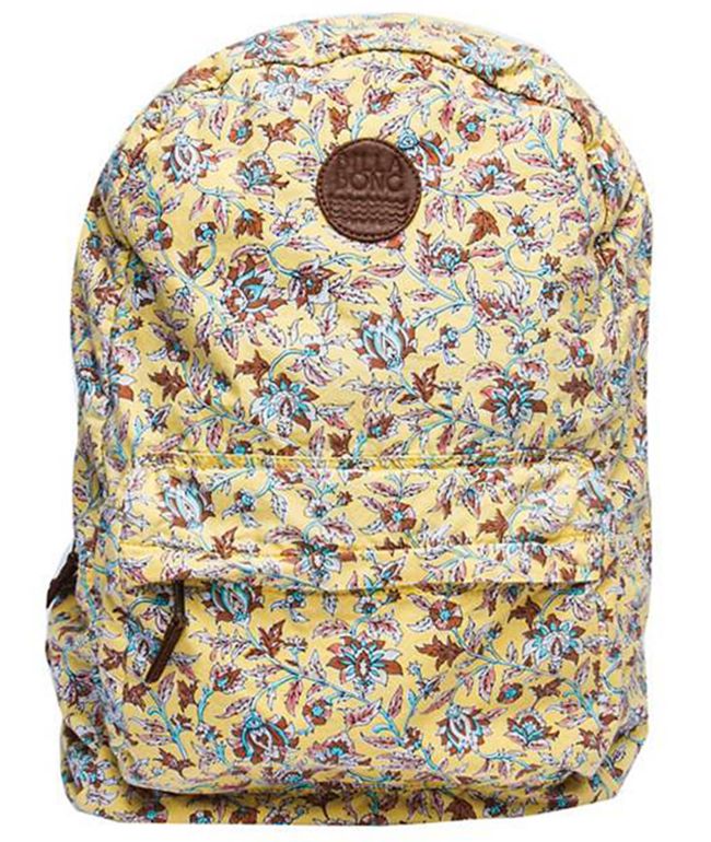 billabong floral backpack