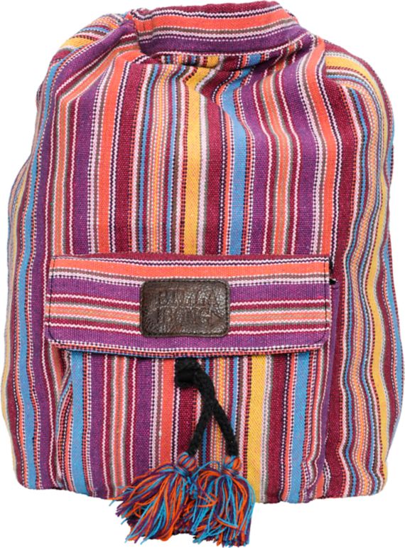 billabong striped backpack