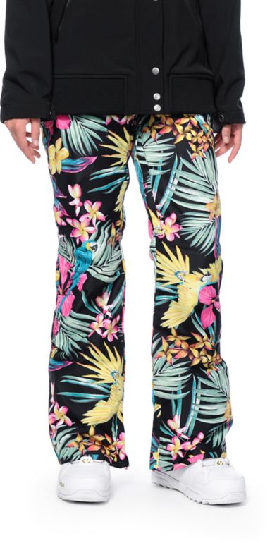 printed snowboard pants