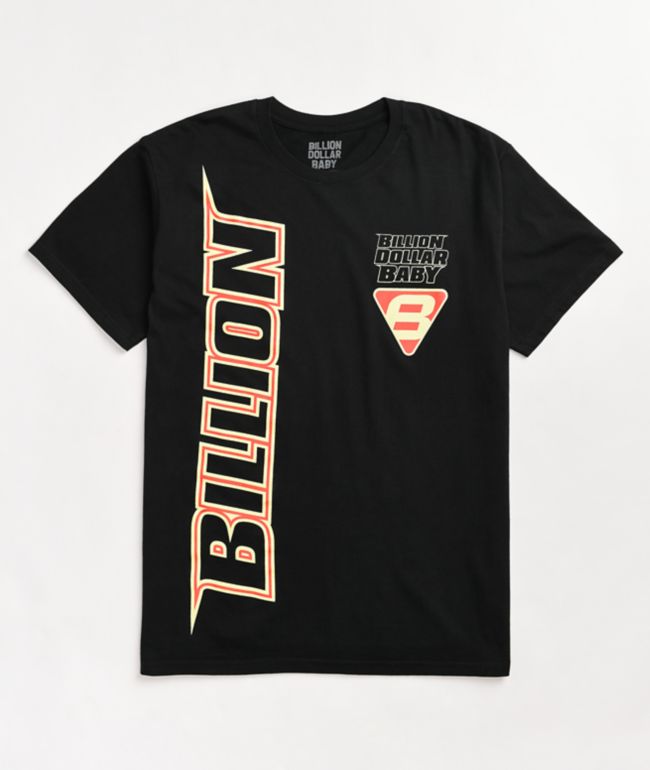 Billion Dollar Baby Neon Light Black TShirt Zumiez