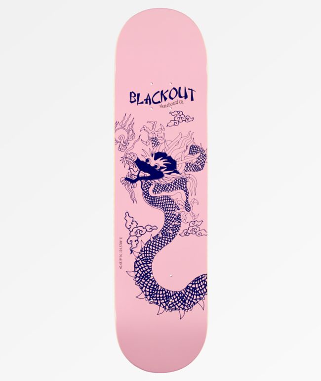 Blackout Dragon Roll 8.0" Skateboard Deck
