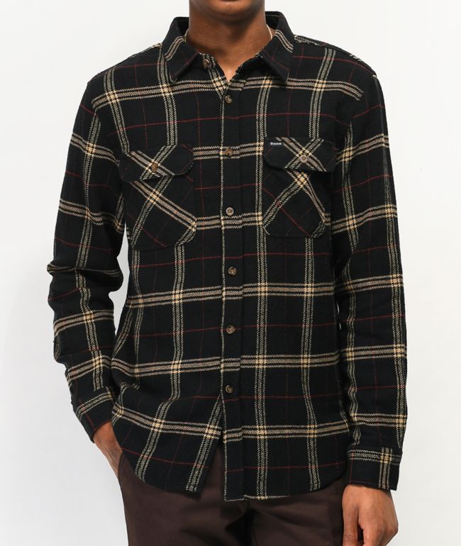 Black and beige flannel clearance