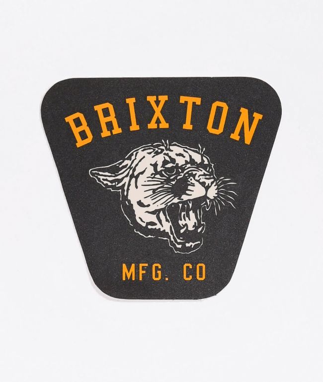 Brixton Cat Black Sticker