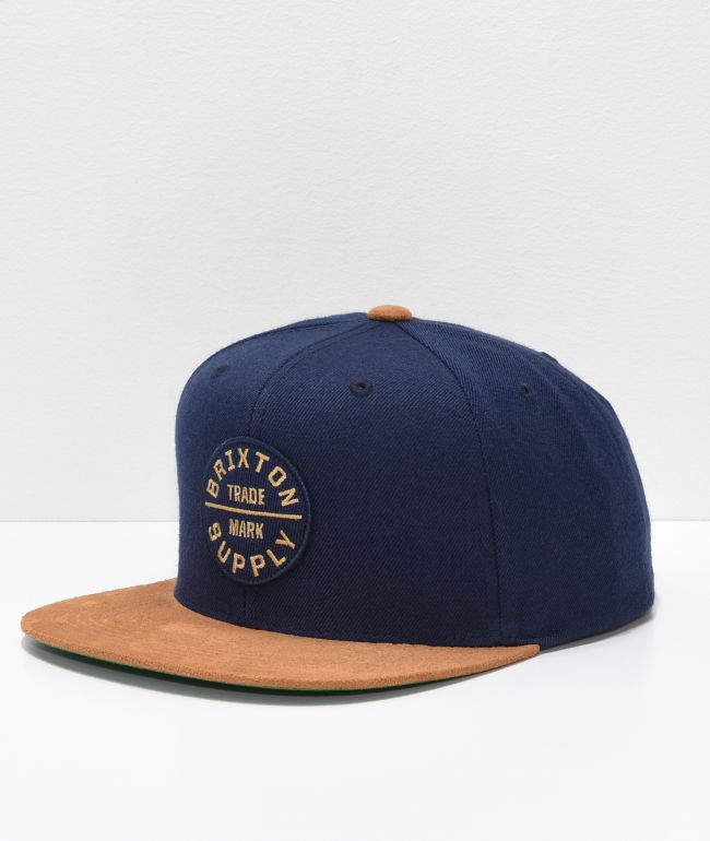 brixton strapback hat