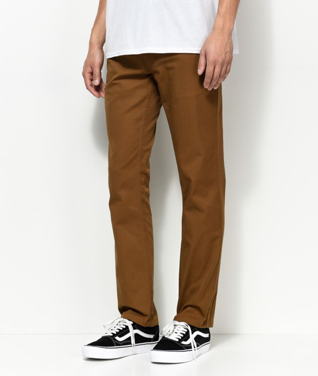 dark khaki chinos