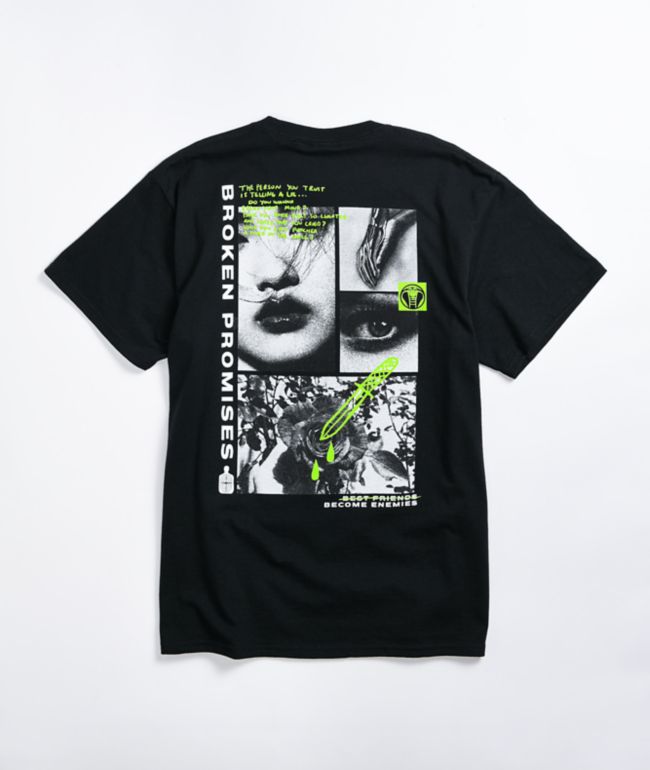 Broken Promises Deception Black T-Shirt
