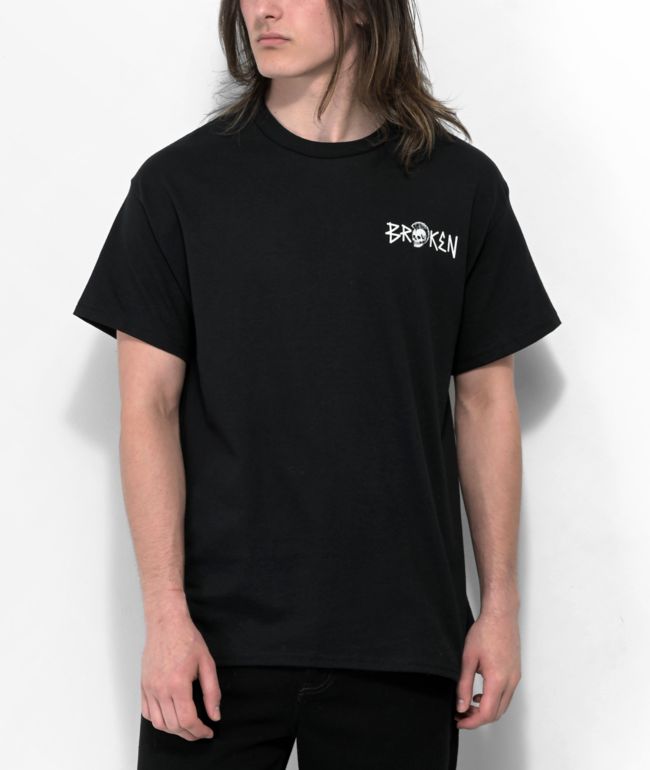 Broken Promises Gutter Black TShirt