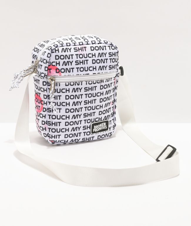Broken Promises Hella Jelly White Shoulder Bag