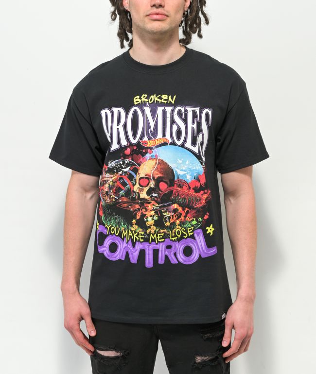 Broken Promises x Hot Wheels Joyride Black T-Shirt