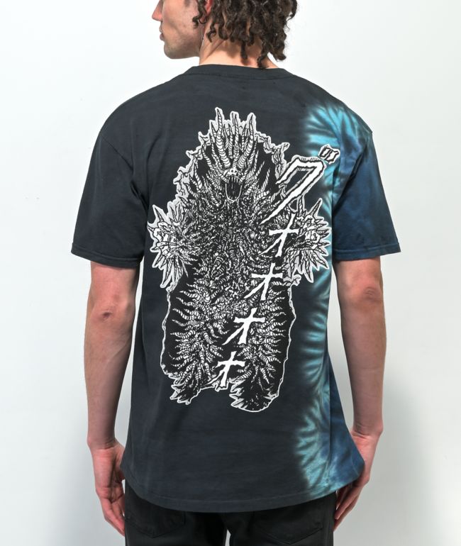 Broken Promises x Junji Ito Eyes Off You Black Tie Dye T-Shirt