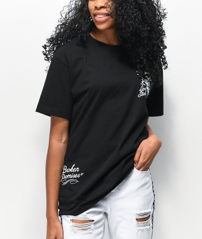 Broken Promises X Pepe Le Pew Love Stinks Black T Shirt Zumiez Ca