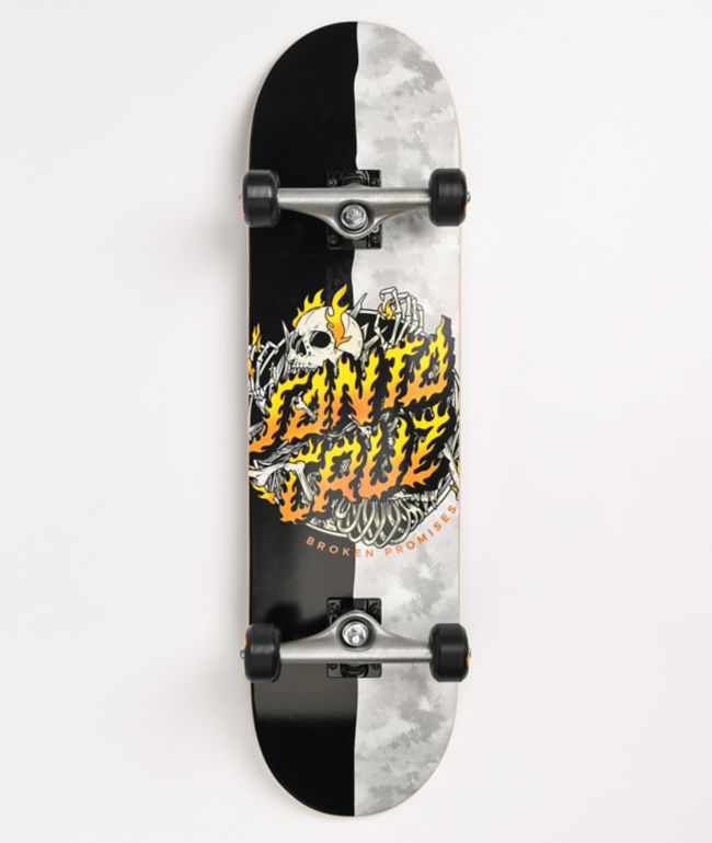 Broken Promises x Santa Cruz Boneyard 8.25" Skateboard Complete 
