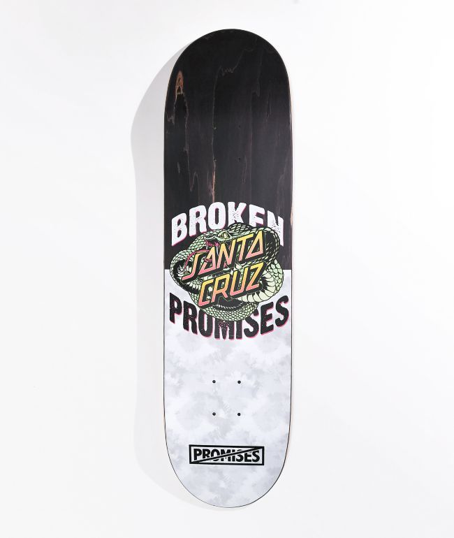 Broken Promises x Santa Cruz Slither 8.5" Skateboard Deck