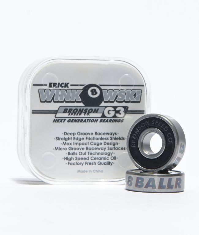 Bronson Winkowski G3 Skateboard Bearings