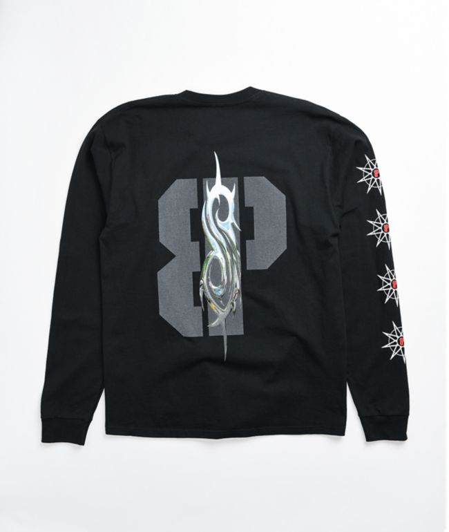 Brooklyn Projects x Slipknot Chrome Black Long Sleeve T-Shirt