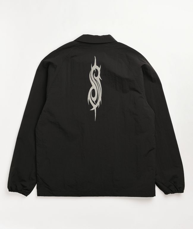 Brooklyn Projects x Slipknot Faces Black Coaches Jacket