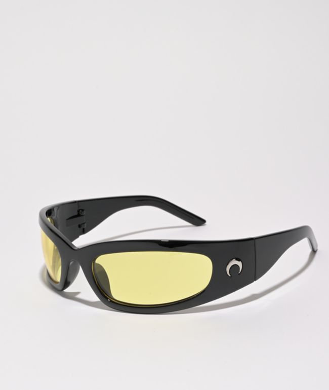 Buggy Eye Sport gafas de sol envolventes color negro y amarillo