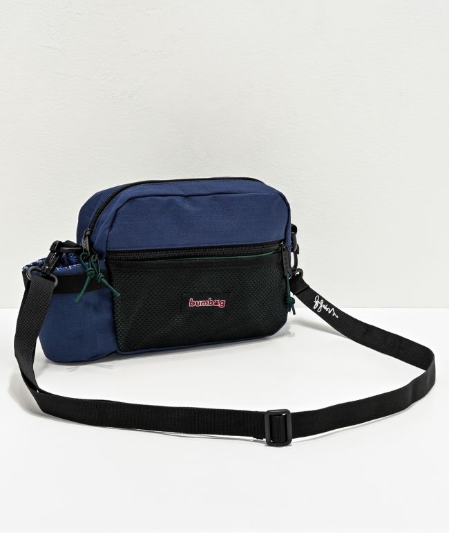 green over the shoulder bag