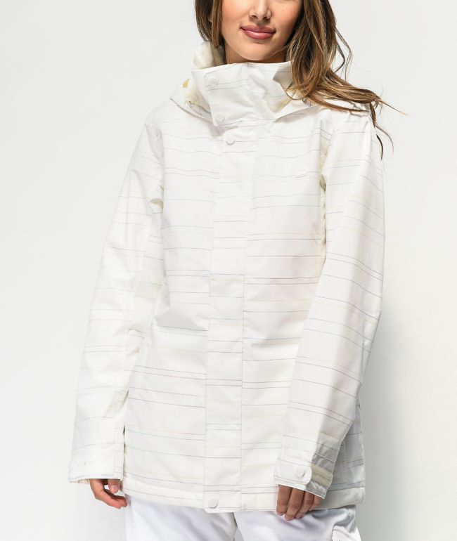 burton white jacket