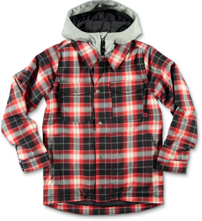 burton flannel jacket