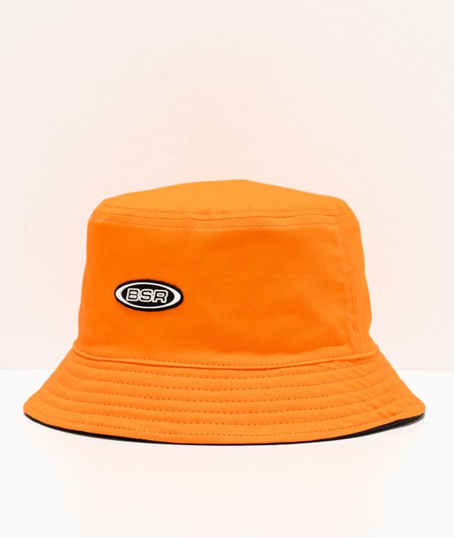 By Samii Ryan In Reverse Orange Black Bucket Hat Zumiez
