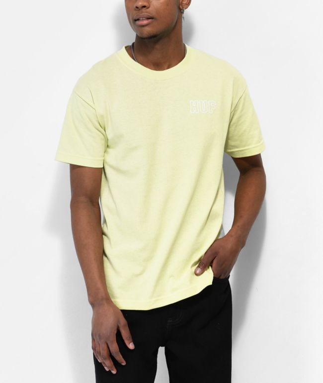 Camiseta HUF Essentials H verde lima