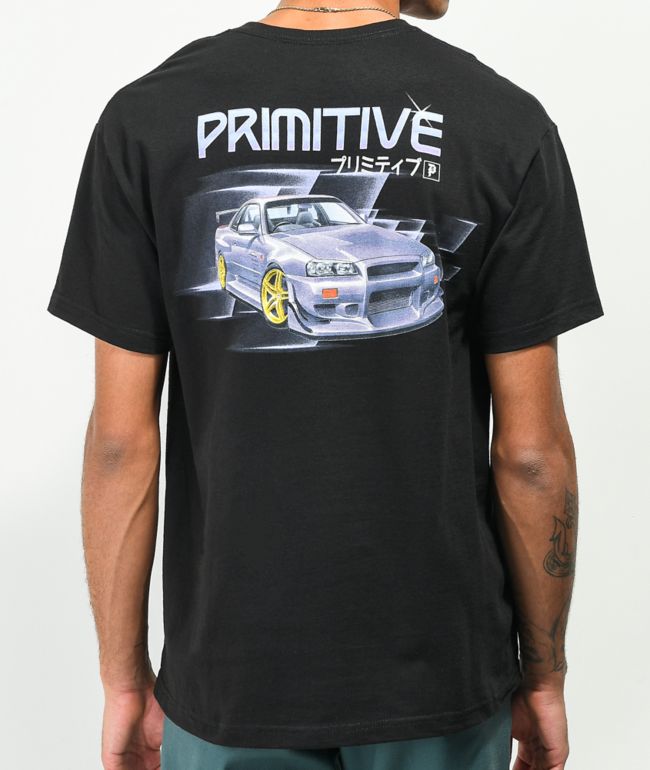 Camiseta negra Primitive Motor