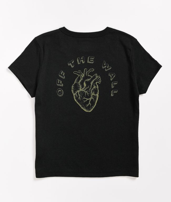 Camiseta negra de Vans x Lizzie Heart
