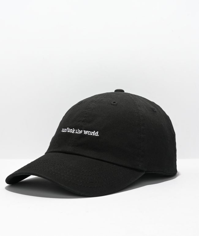 Can't Blame The Youth Unfuck The World Black Snapback Hat