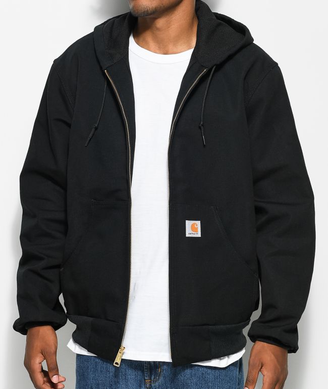 carhartt thermal lined duck active jacket