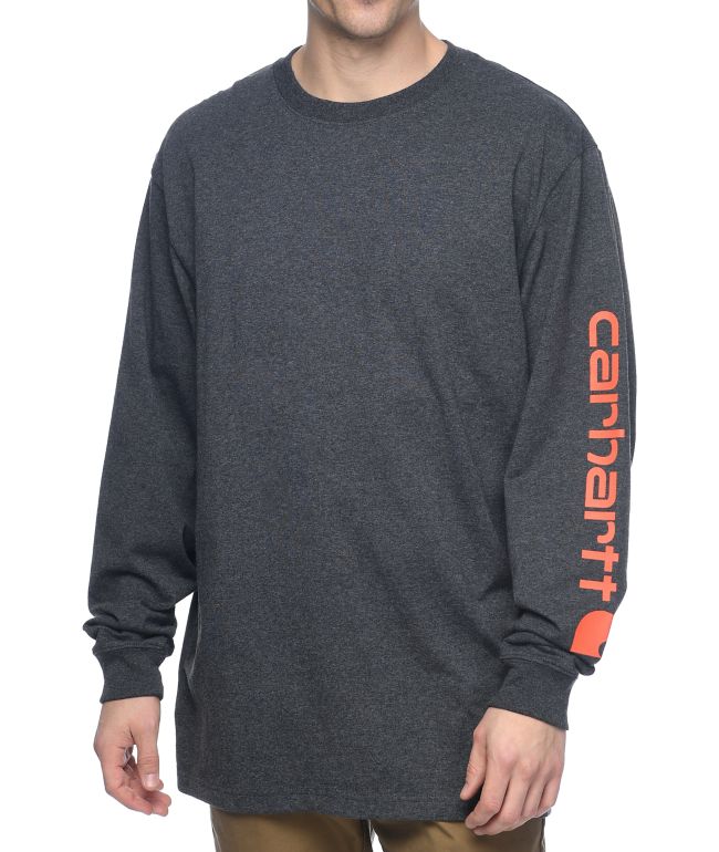 Carhartt Workwear Dark Grey Long Sleeve 