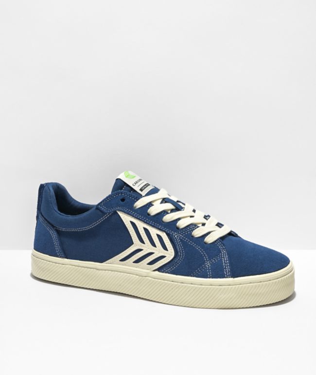 Cariuma Catiba Pro Mystery Blue & Ivory Skate Shoes