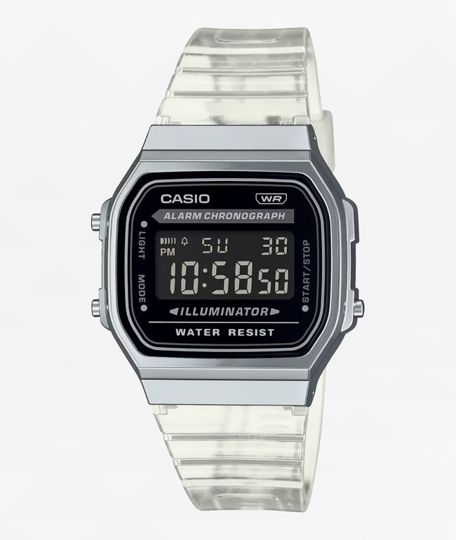 Casio A120WE1AVT Vintage Silver Digital Watch