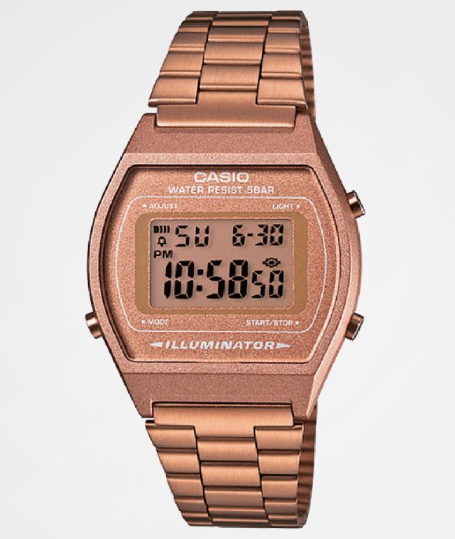 Reloj casio palo de rosa clearance