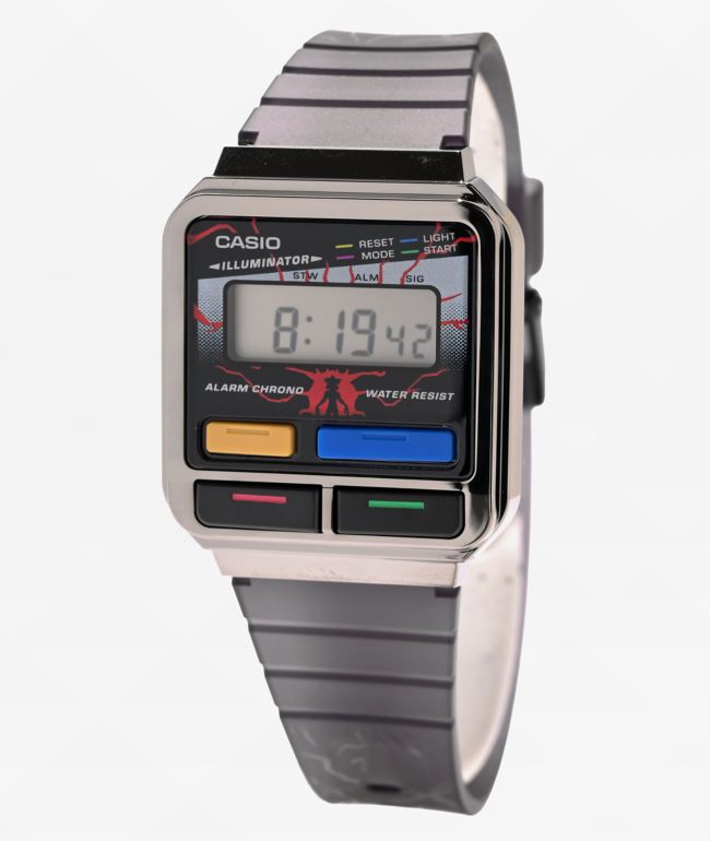 Casio x Stranger Things A120WEST1A Silver Watch
