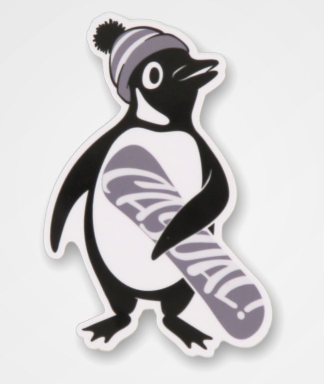 Casual Industrees Penguin Sticker Zumiez