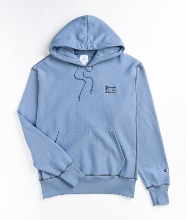 the iconic champion hoodie