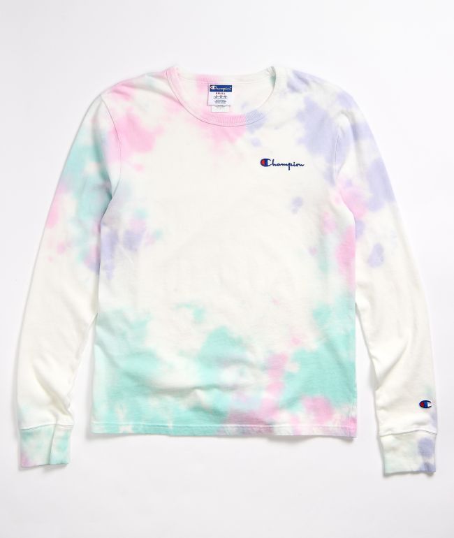 Champion t shirt tie dye clearance