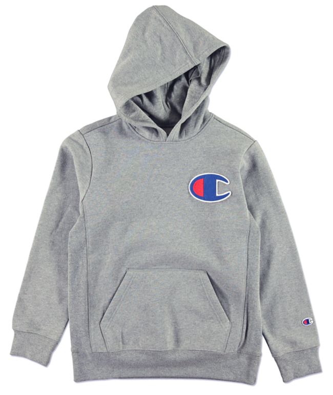 champion patch hoodie