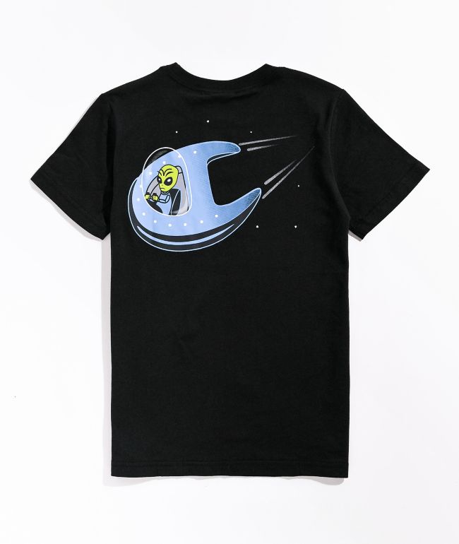 Champion Boys Outer Space Black T-Shirt