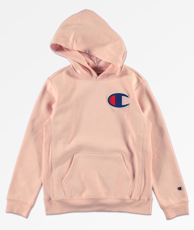 pink champions sweatshirt