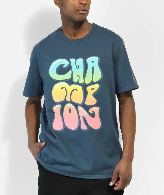 Champion Bubble Wrap Slate camiseta