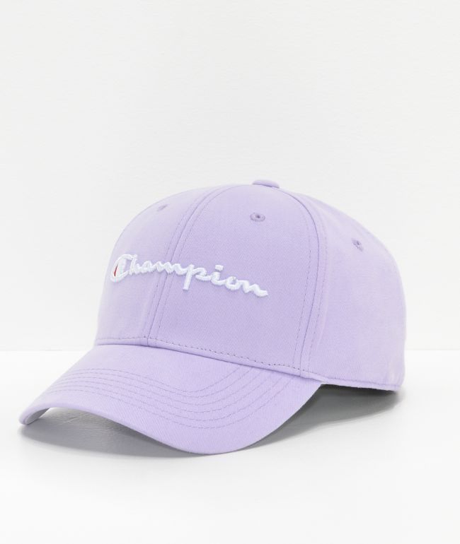Champion purple hat