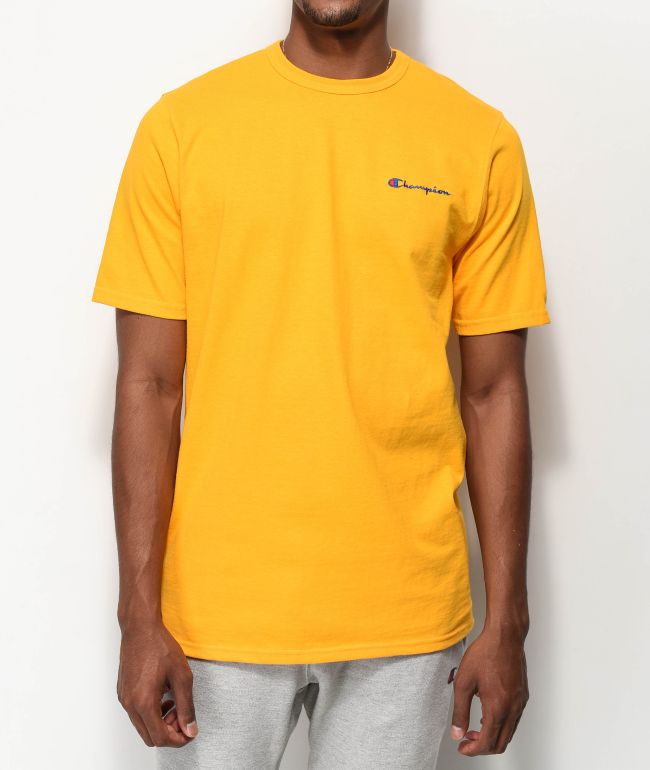 Gold champion shirt outlet