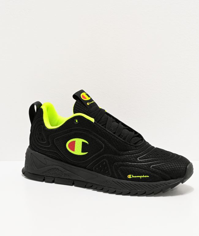 Champion Flex Black \u0026 Neon Light Shoes 
