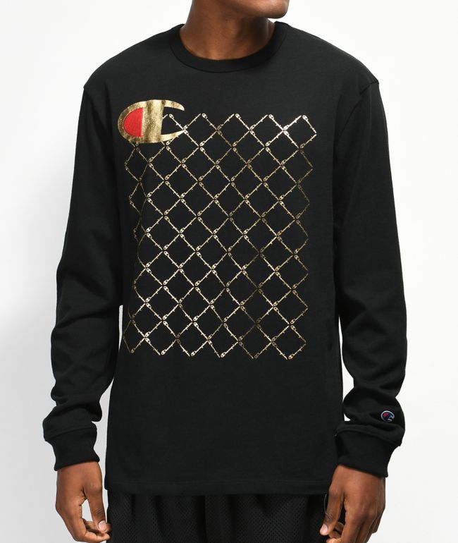 Champion Heritage Quilt Black Long 