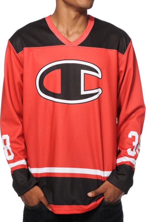 Champion jersey hockey clearance